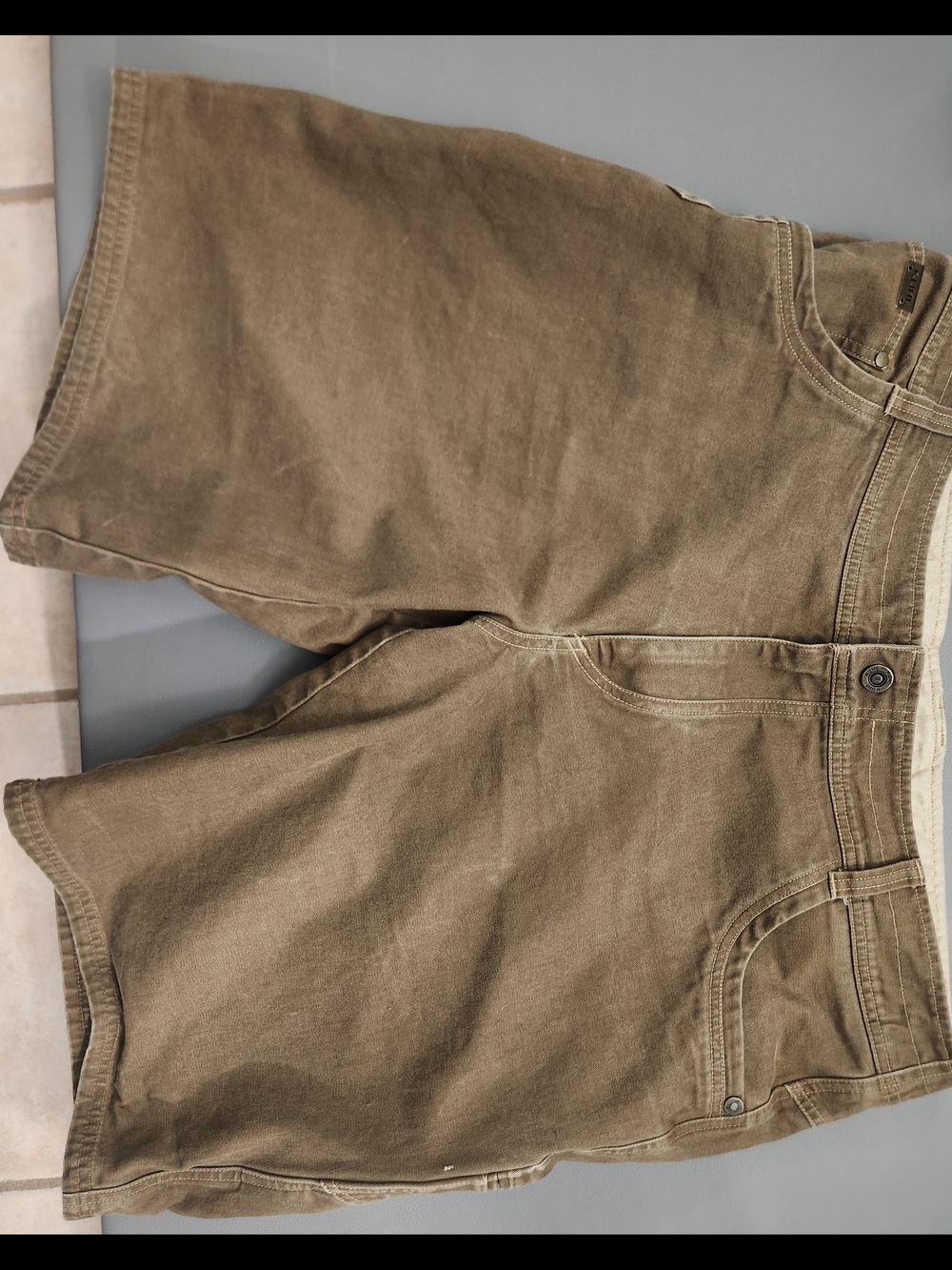 Kuhl Men's Cargo Shorts - Olive Brown